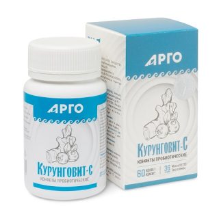 Конфеты пробиотические «Курунговит-С», 60 шт